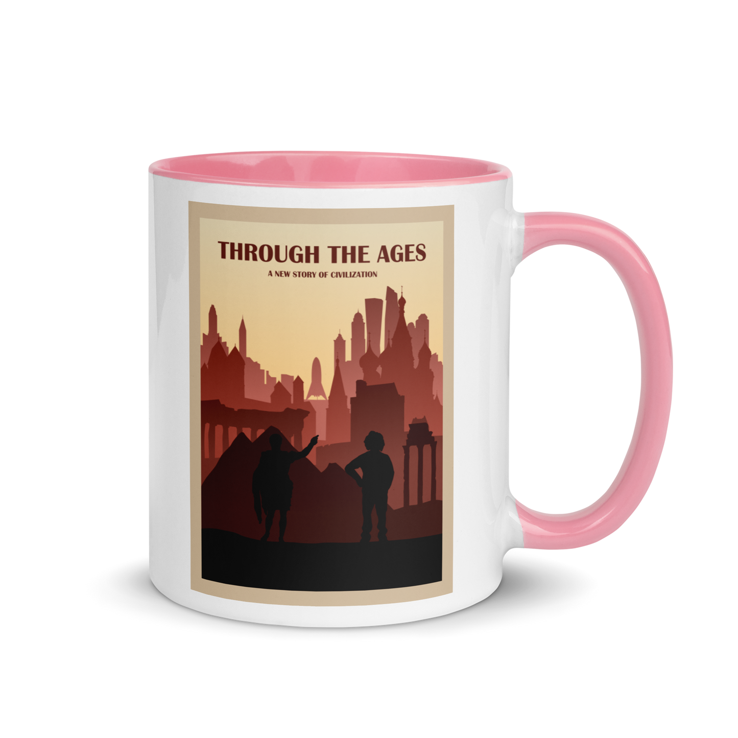 Through The Ages: A New Story of Civilization Minimalist Board Game Mug