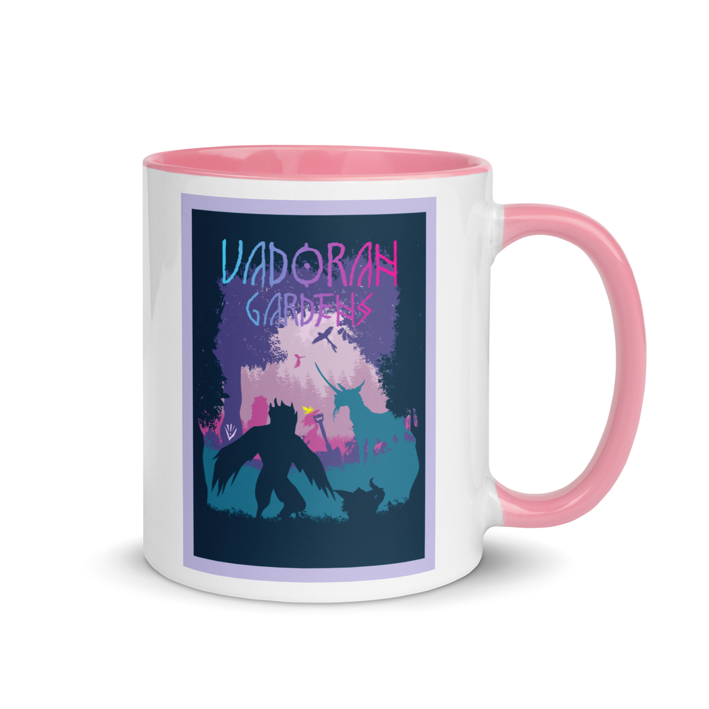 Vadoran Gardens Minimalist Board Game Mug