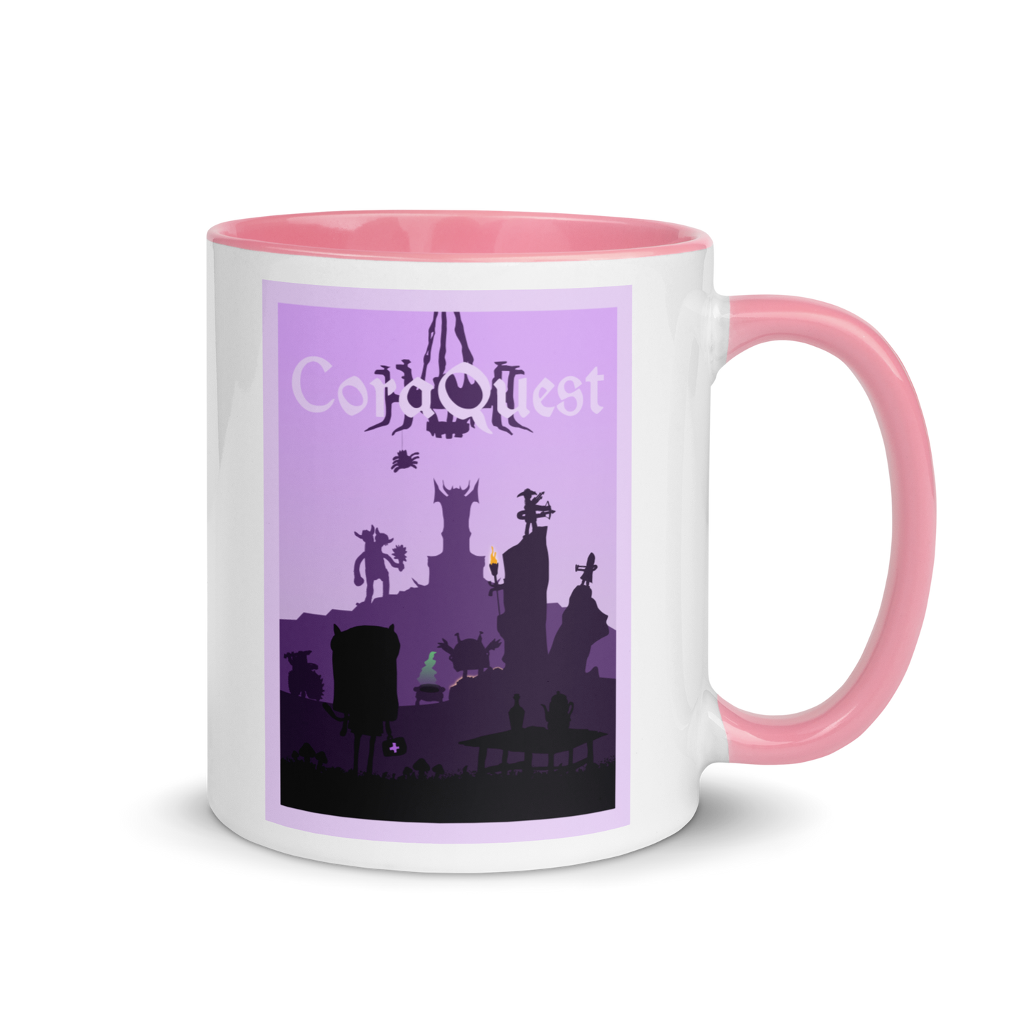 CoraQuest Minimalist Board Game Mug