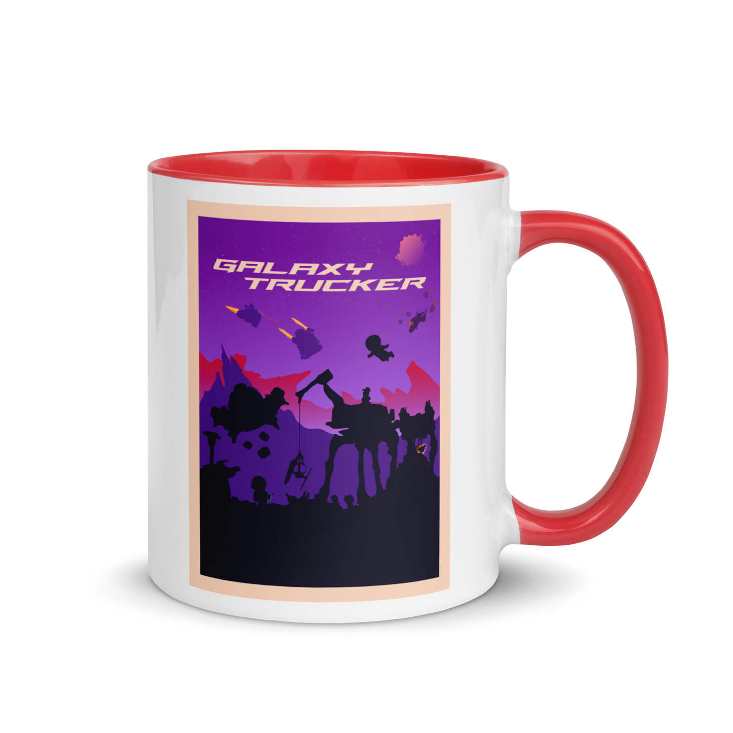 Galaxy Trucker (Twilight) Minimalist Board Game Mug