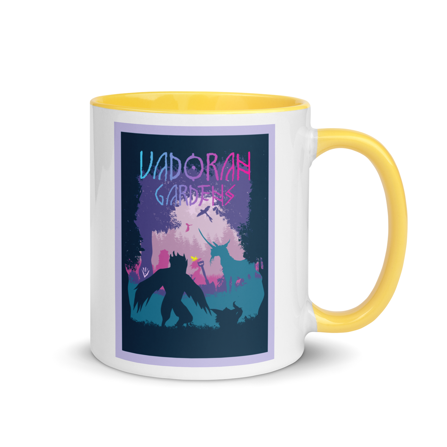 Vadoran Gardens Minimalist Board Game Mug