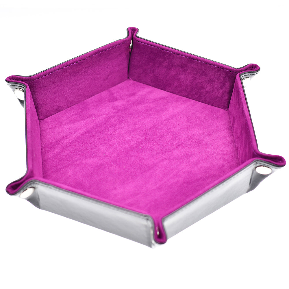Hexagonal Dice Tray Meeple Dungeon Dice Accessories