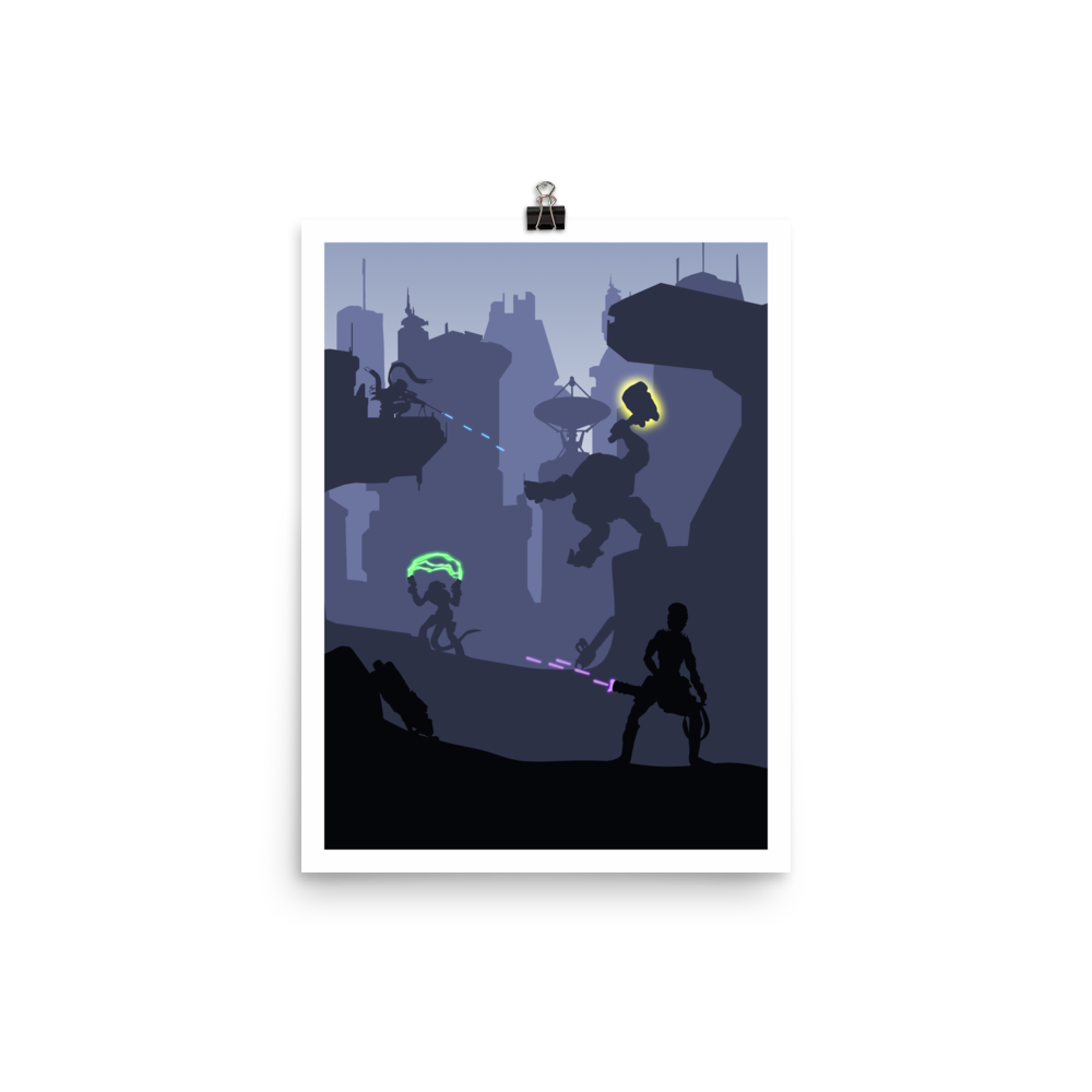 Adrenaline Minimalist Board Game Art Poster
