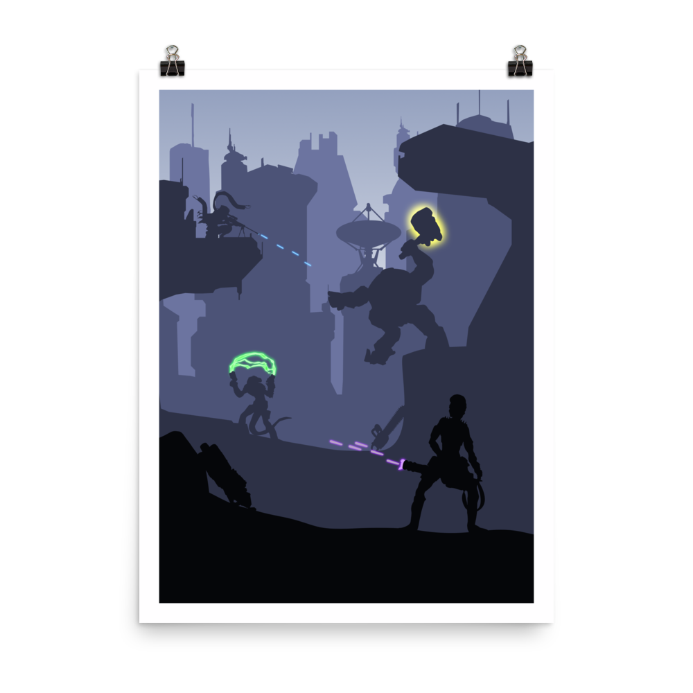 Adrenaline Minimalist Board Game Art Poster