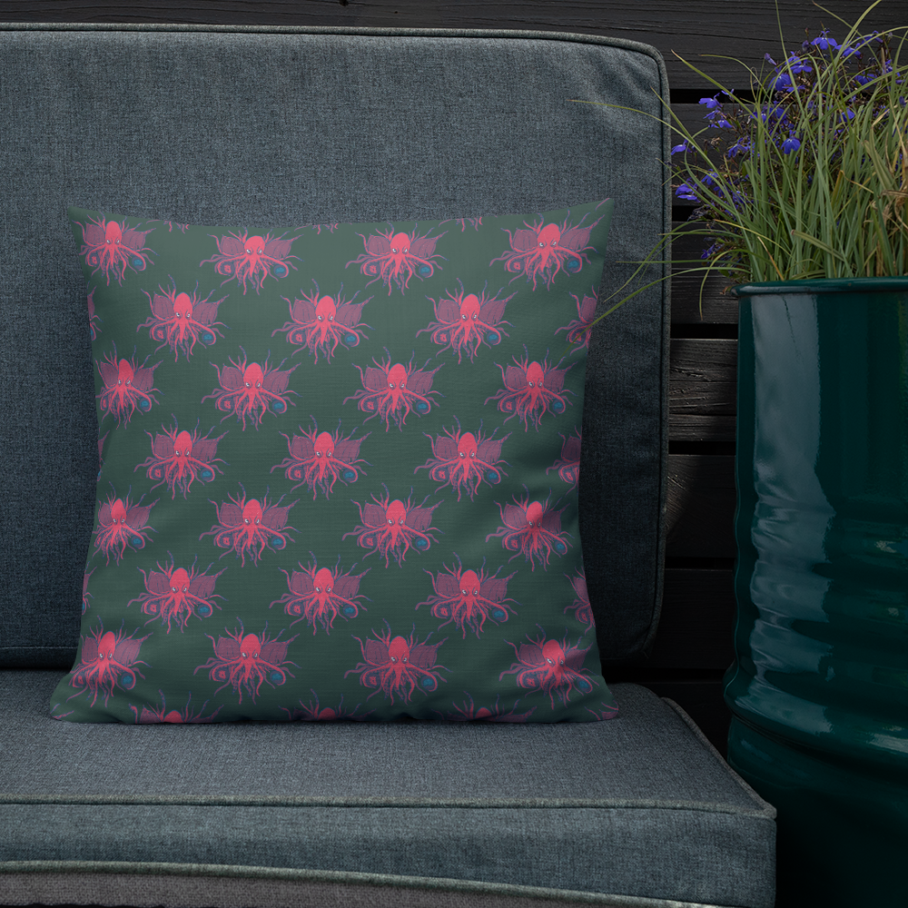 Cthulhu Inspired Premium Cushion
