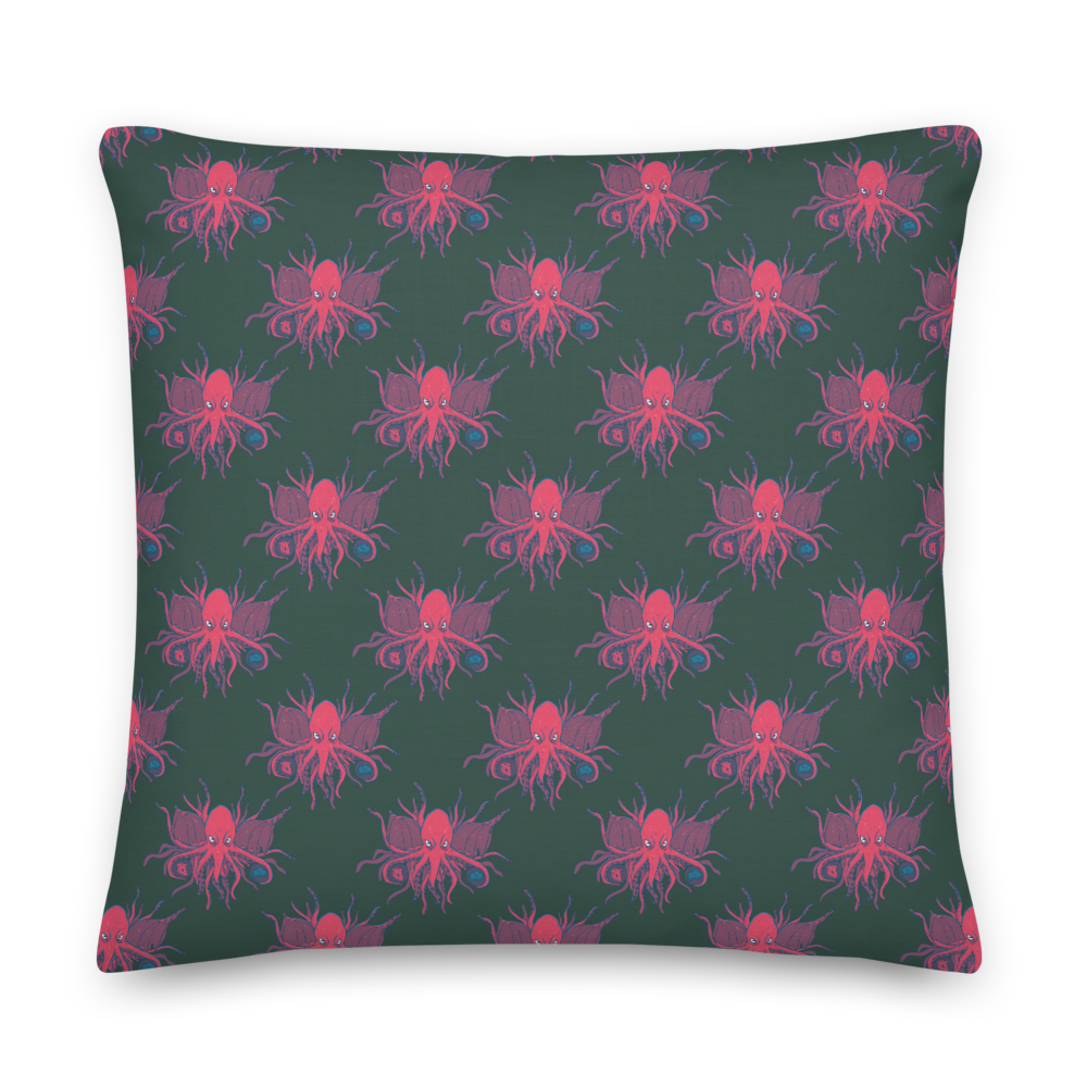 Cthulhu Inspired Premium Cushion