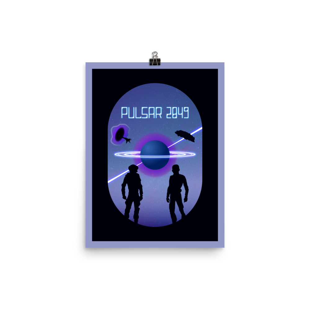Pulsar 2849 Minimalist Board Game Art Poster