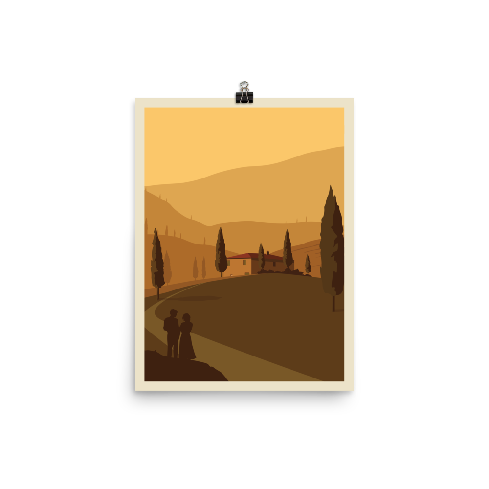 Viticulture Minimalist Board Game Art Poster