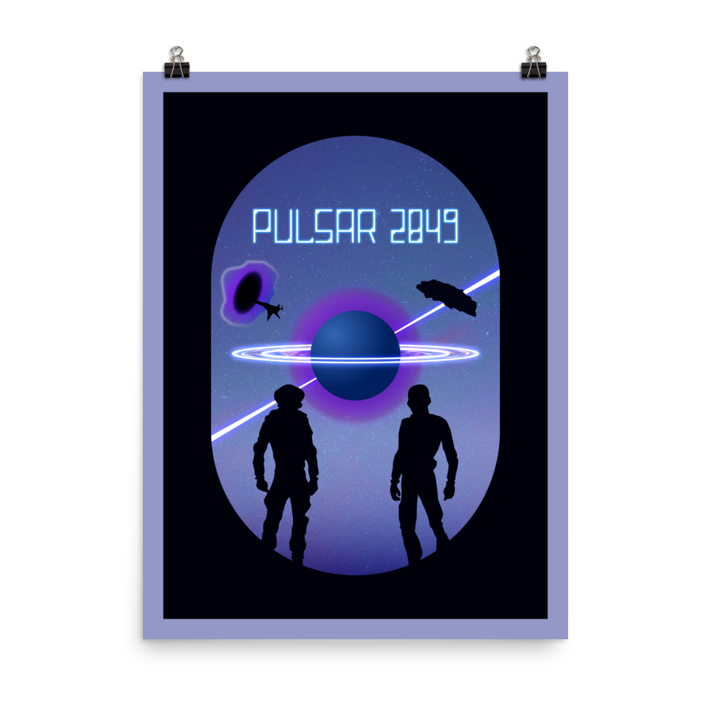 Pulsar 2849 Minimalist Board Game Art Poster