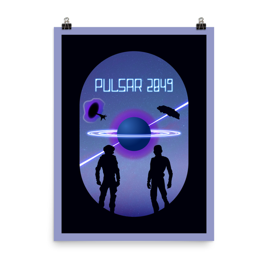 Pulsar 2849 Minimalist Board Game Art Poster