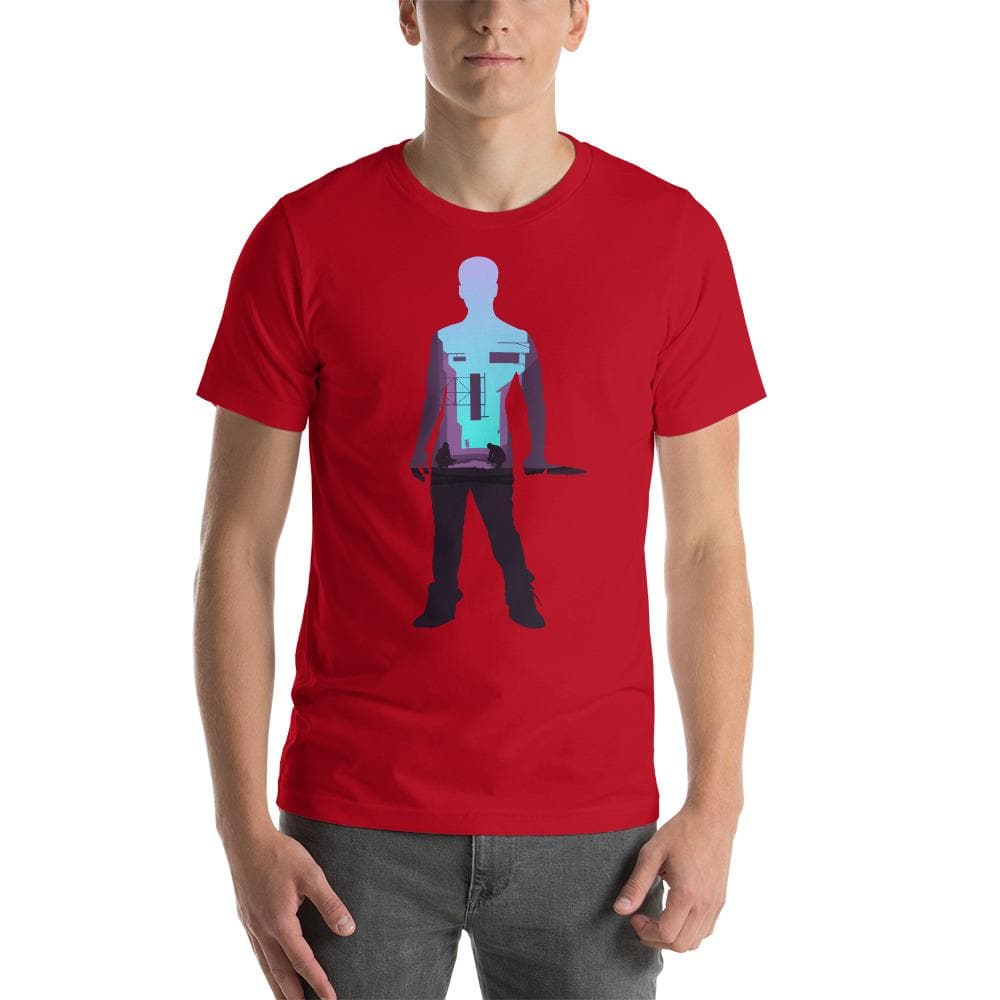 Deception Murder in Hong Kong Silhouette Unisex T-Shirt