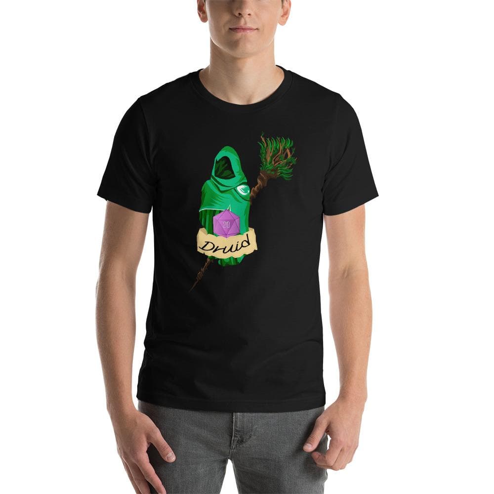 Druid Fantasy RPG D20 Character Class Unisex T-Shirt