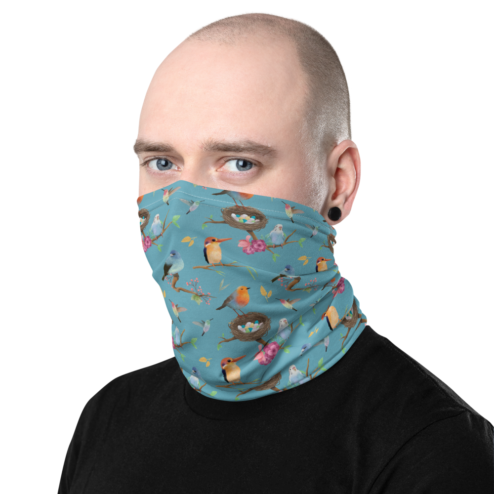 Wingspan (Blue) Inspired Unisex Neck Gaiter/ Face Mask