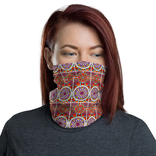 Sagrada (rectangle pattern) Inspired Unisex Neck Gaiter/ Face Mask