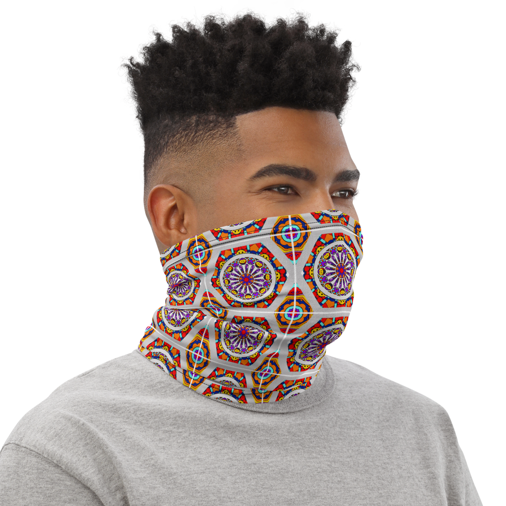 Sagrada (Square pattern) Inspired Board Game Unisex Neck Gaiter/ Face Mask