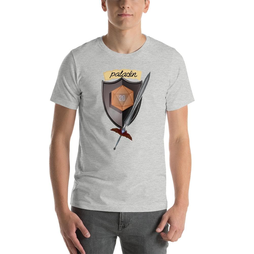 Paladin Fantasy RPG D20 Character Class Unisex T-Shirt