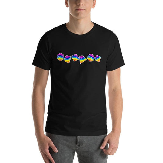 Rainbow LGBT Pride Dice Dungeon RPG Unisex T-Shirt