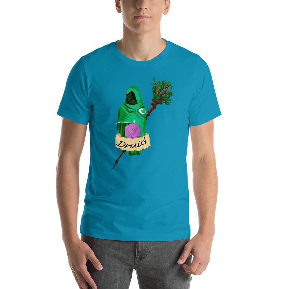 Druid Fantasy RPG D20 Character Class Unisex T-Shirt