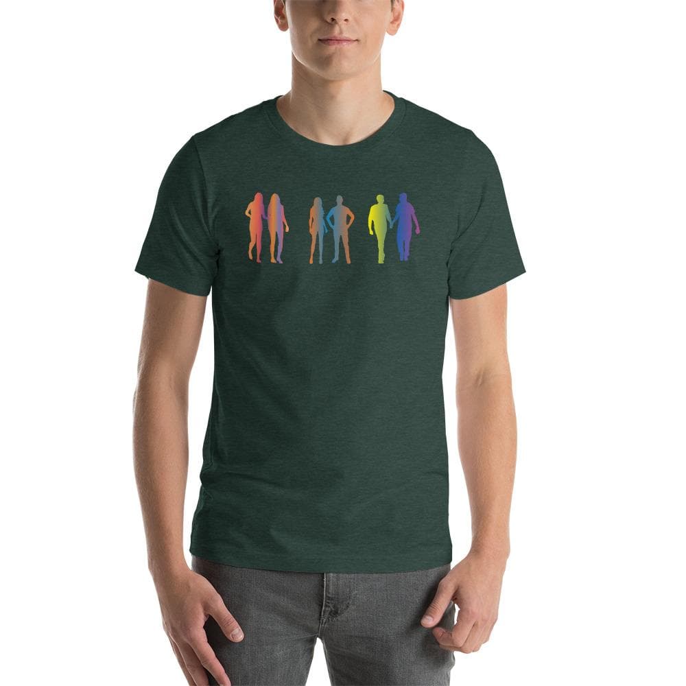 Fog Of Love Silhouette Unisex T-Shirt
