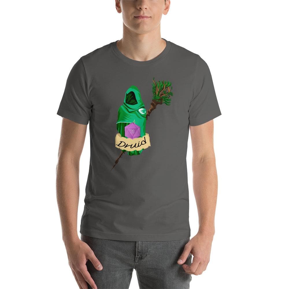 Druid Fantasy RPG D20 Character Class Unisex T-Shirt