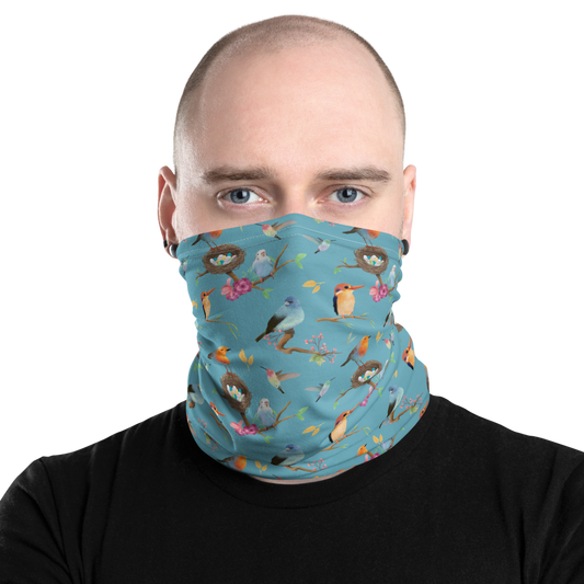 Wingspan (Blue) Inspired Unisex Neck Gaiter/ Face Mask