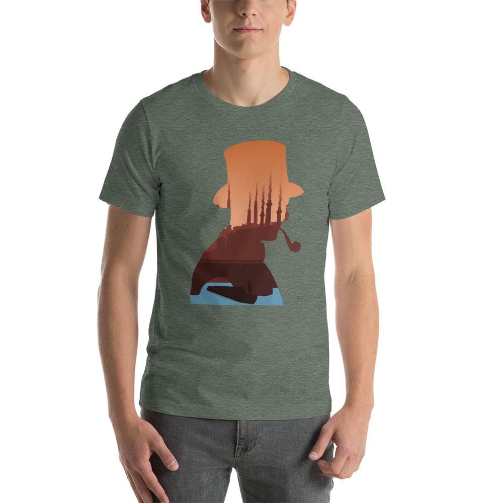 Brass Silhouette Unisex T-Shirt