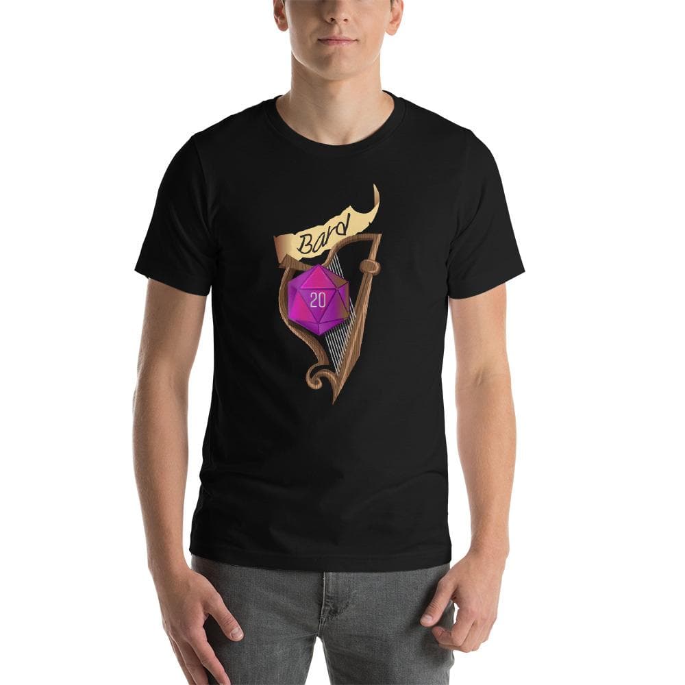 Bard Fantasy RPG D20 Character Class Unisex T-Shirt