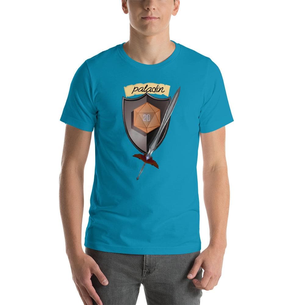 Paladin Fantasy RPG D20 Character Class Unisex T-Shirt