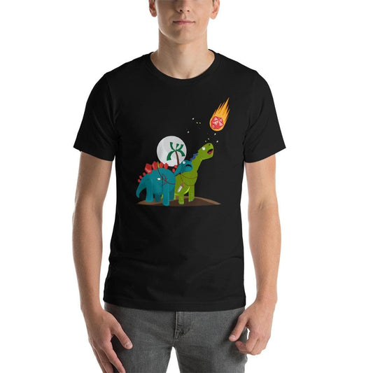 Dinosaur D20 Crit Hit Dungeon RPG Unisex T-Shirt