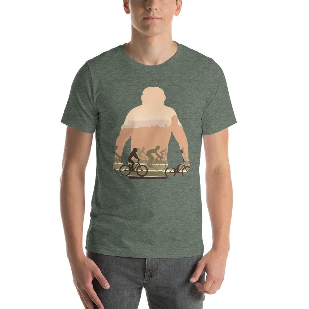 Flamme Rouge Silhouette Unisex T-Shirt
