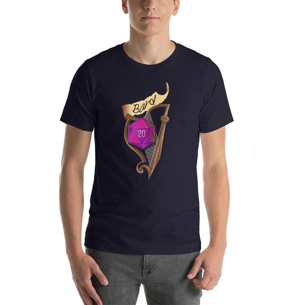 Bard Fantasy RPG D20 Character Class Unisex T-Shirt