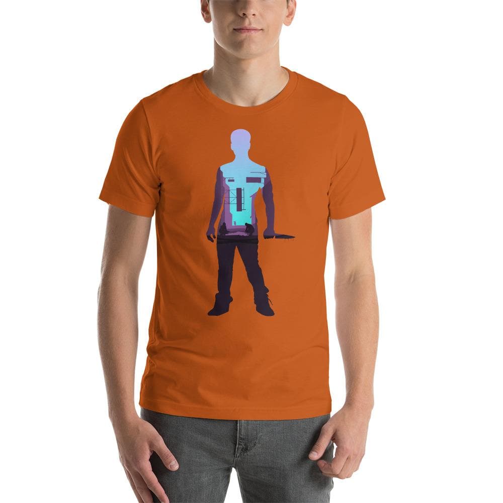 Deception Murder in Hong Kong Silhouette Unisex T-Shirt