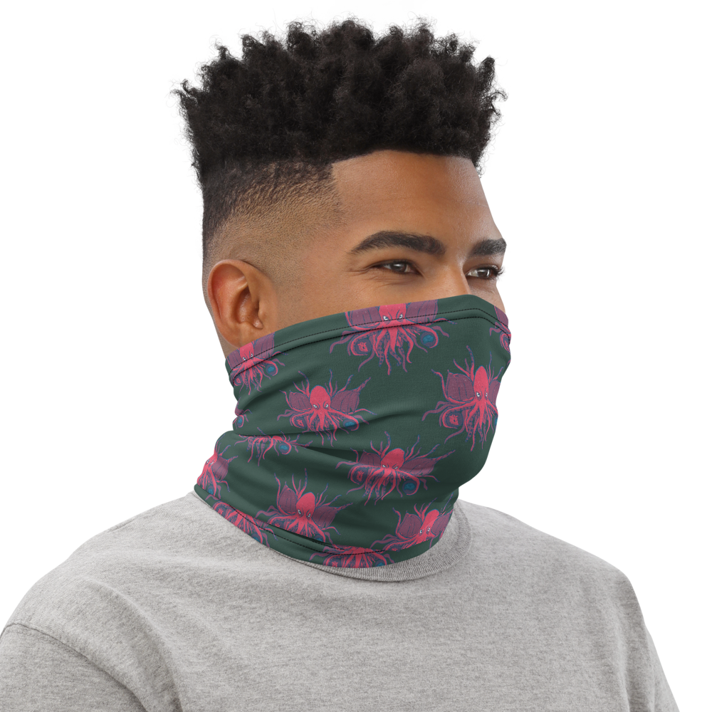 Cthulhu Inspired Unisex Neck Gaiter/ Face Mask