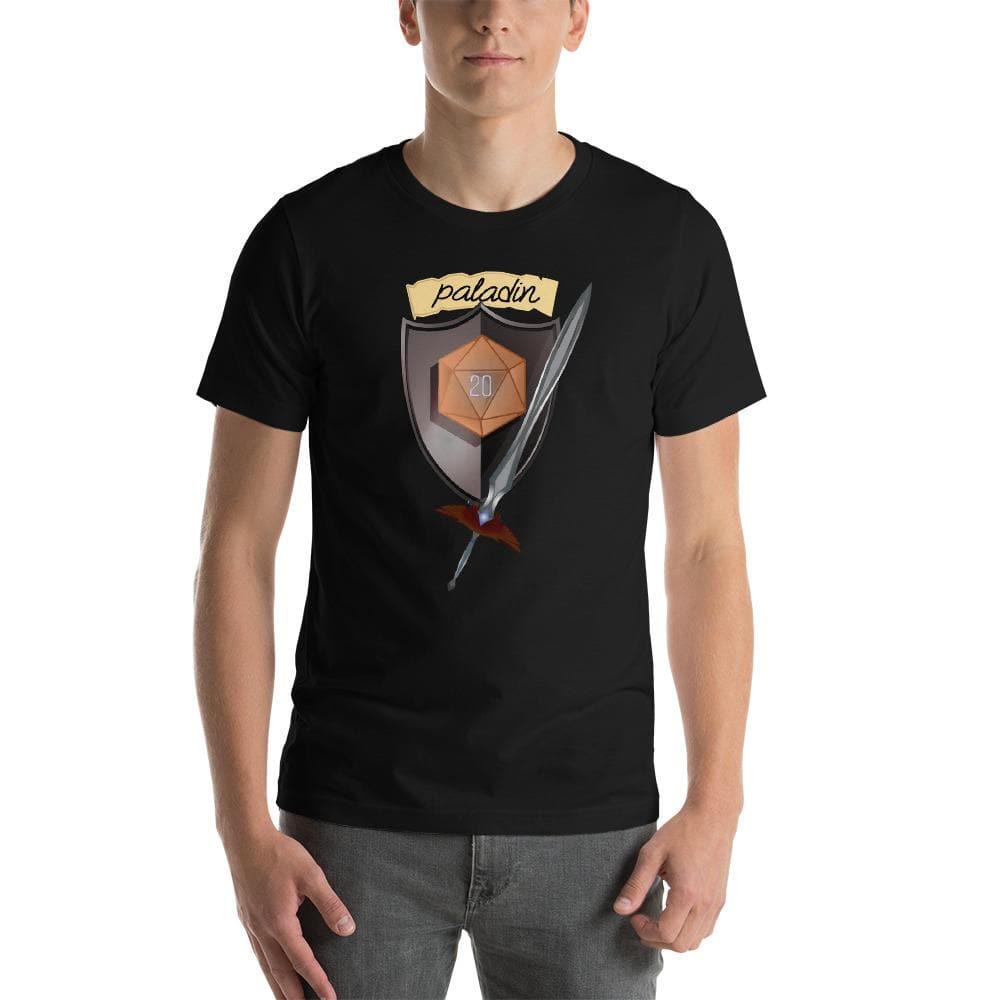 Paladin Fantasy RPG D20 Character Class Unisex T-Shirt