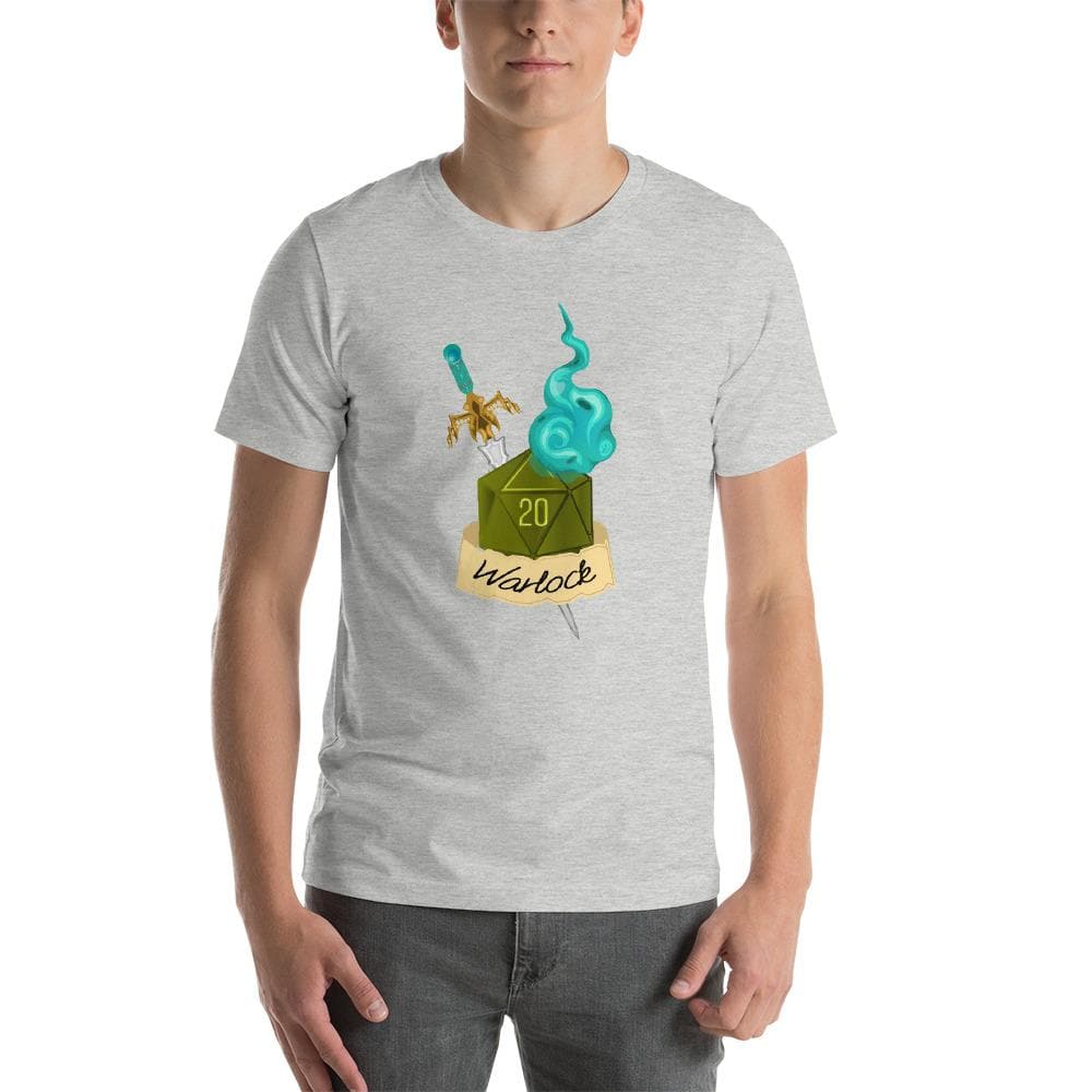 Warlock Fantasy RPG D20 Character Class Unisex T-Shirt