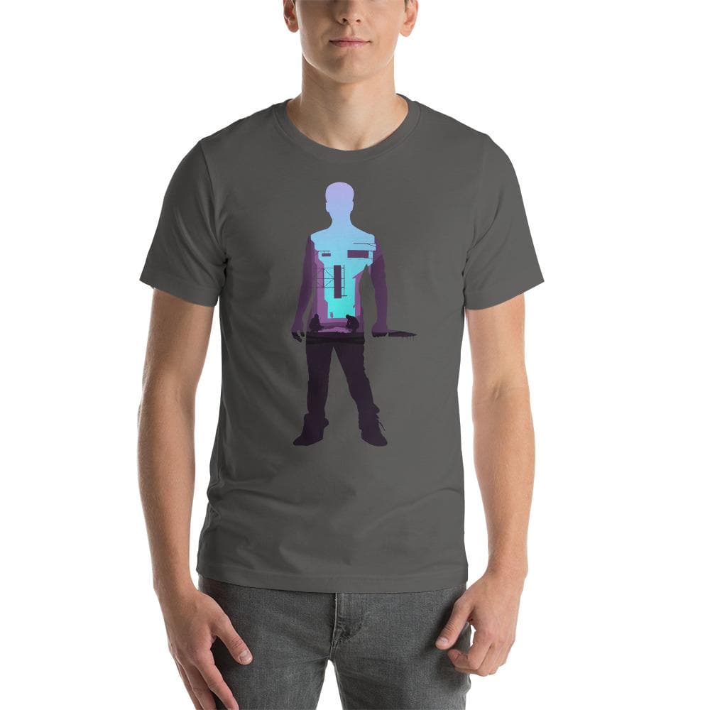 Deception Murder in Hong Kong Silhouette Unisex T-Shirt