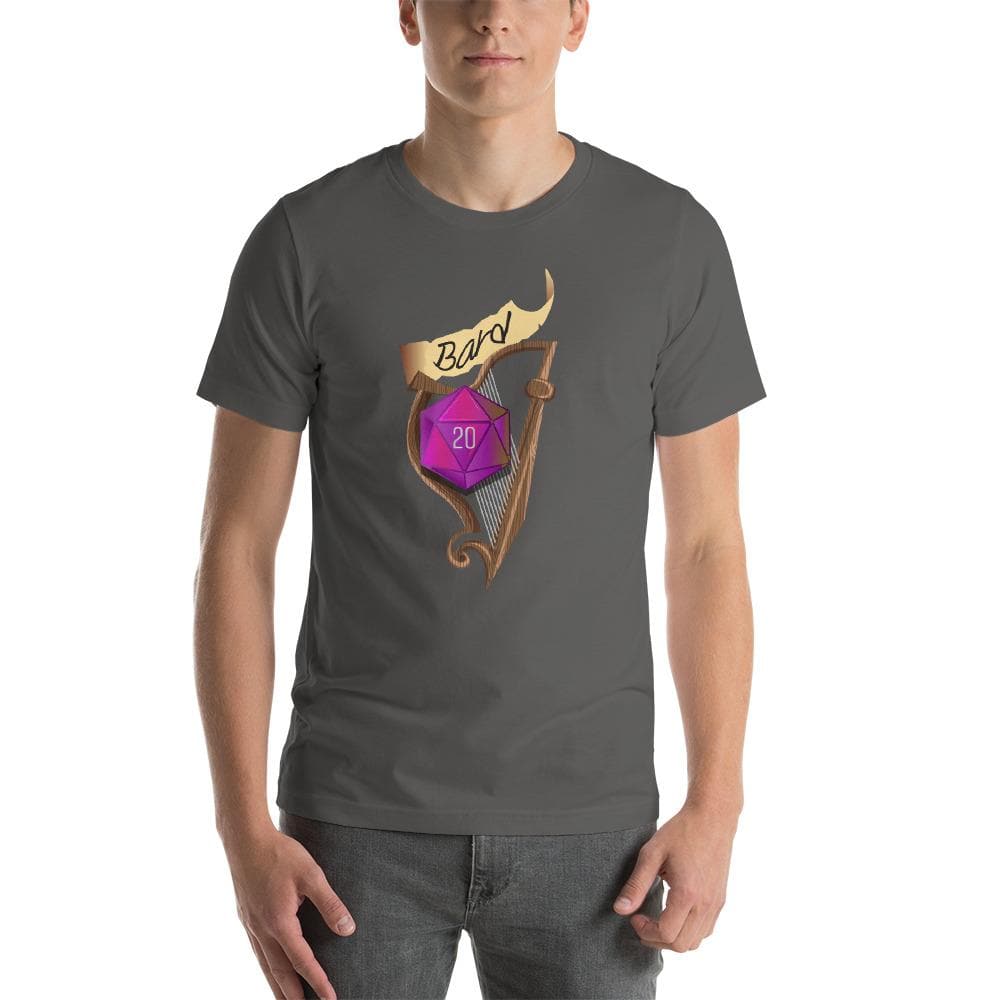 Bard Fantasy RPG D20 Character Class Unisex T-Shirt