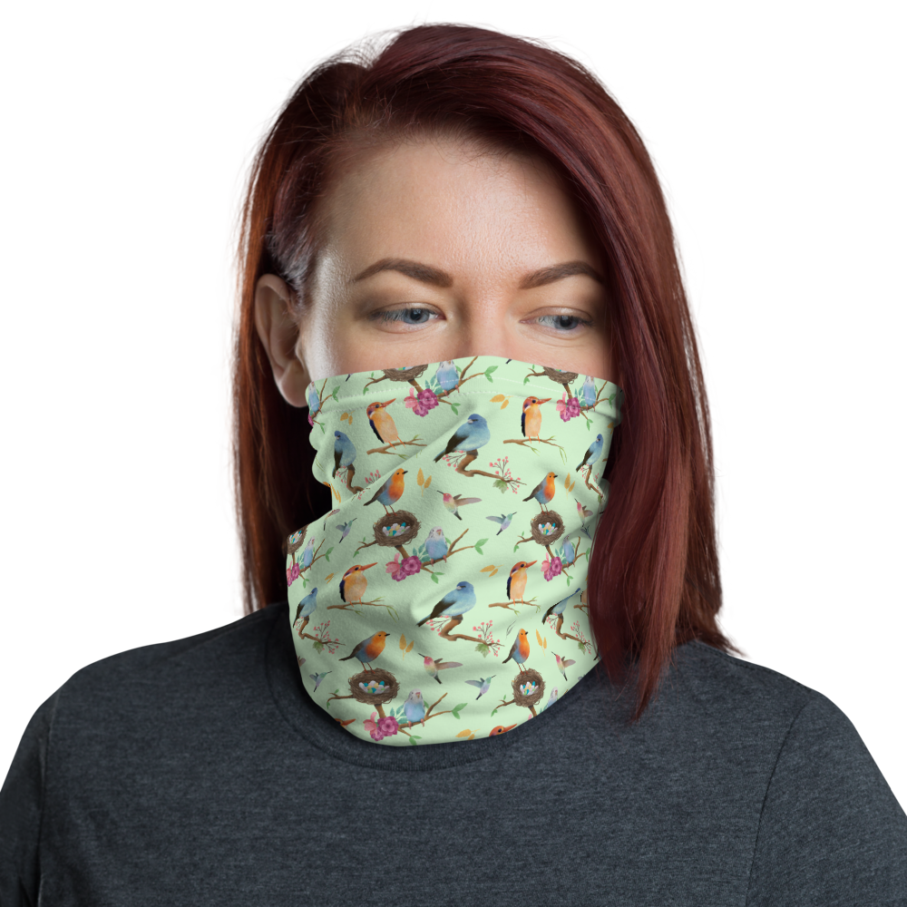 Wingspan (Green) Inspired Unisex Neck Gaiter/ Face Mask