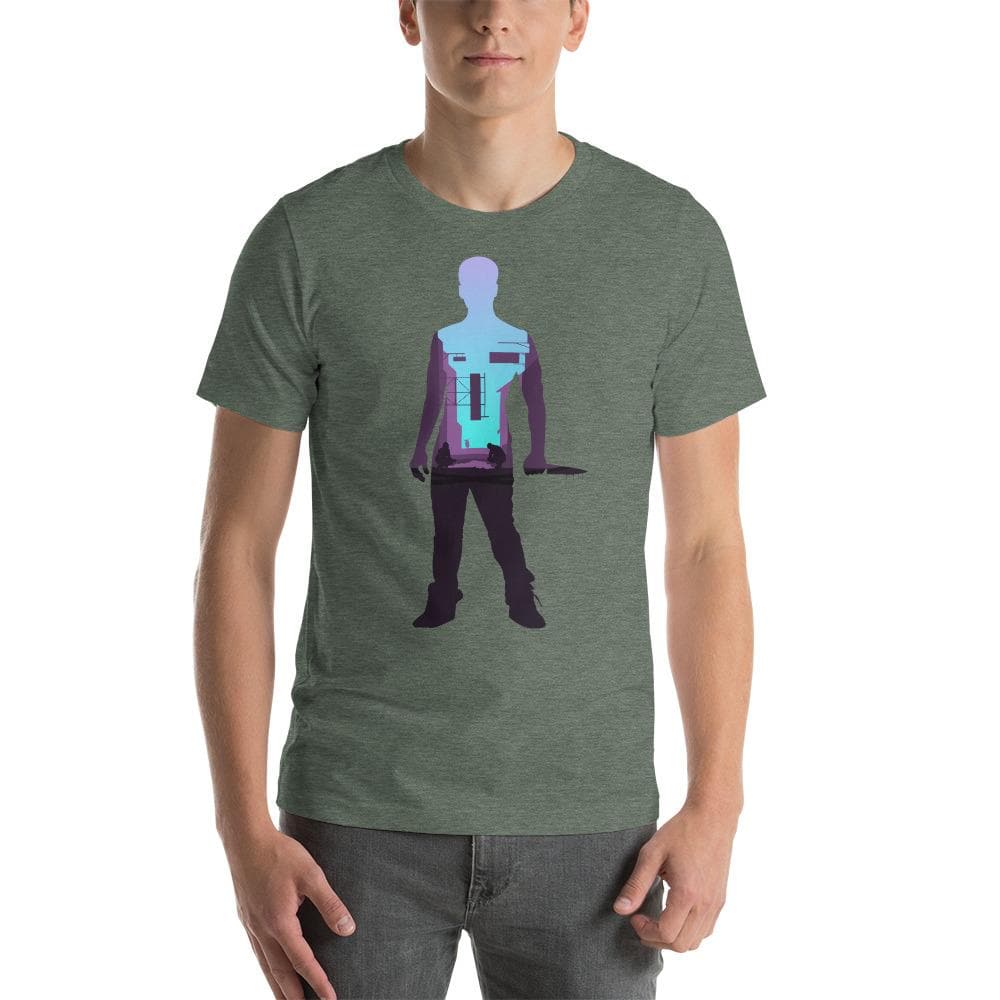 Deception Murder in Hong Kong Silhouette Unisex T-Shirt