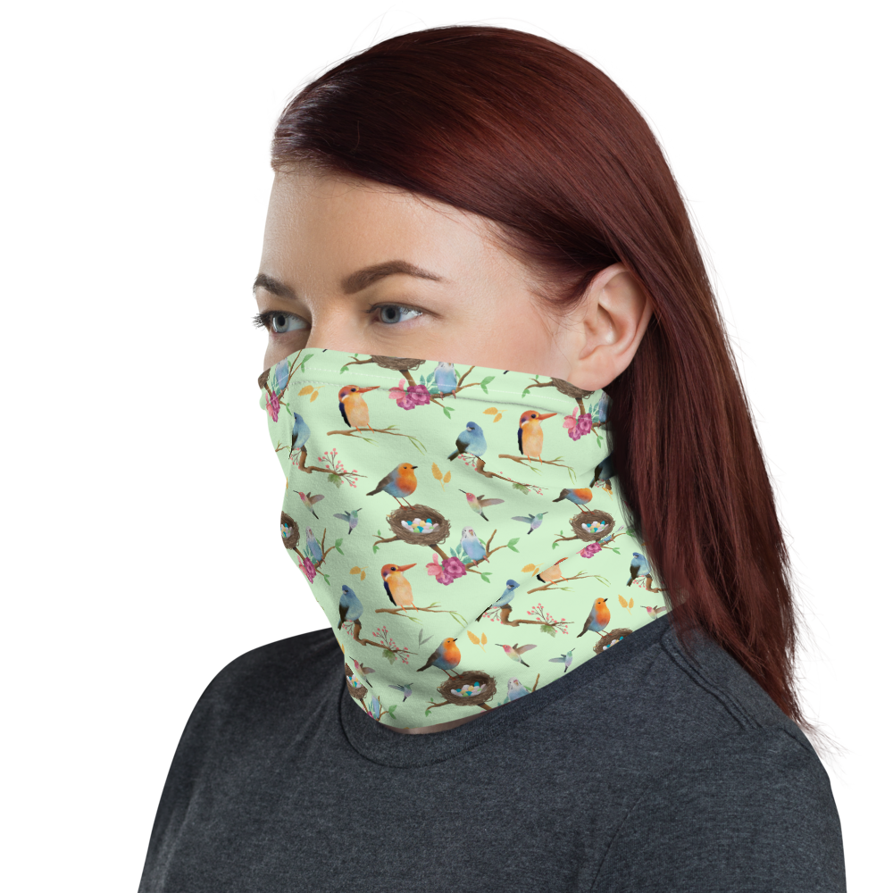Wingspan (Green) Inspired Unisex Neck Gaiter/ Face Mask