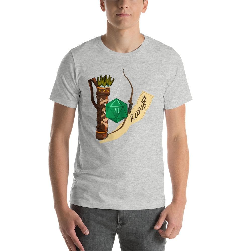 Ranger Fantasy RPG D20 Character Class Unisex T-Shirt