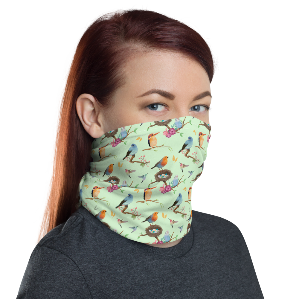 Wingspan (Green) Inspired Unisex Neck Gaiter/ Face Mask