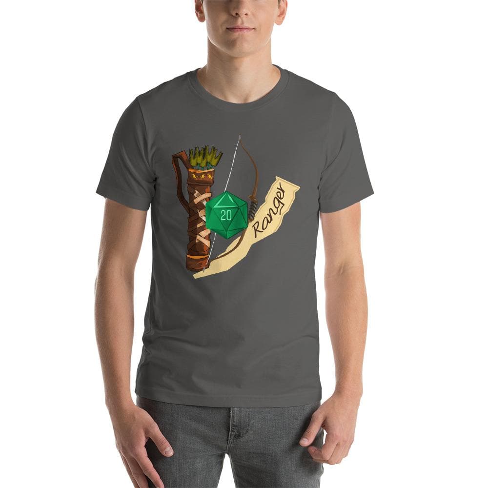 Ranger Fantasy RPG D20 Character Class Unisex T-Shirt