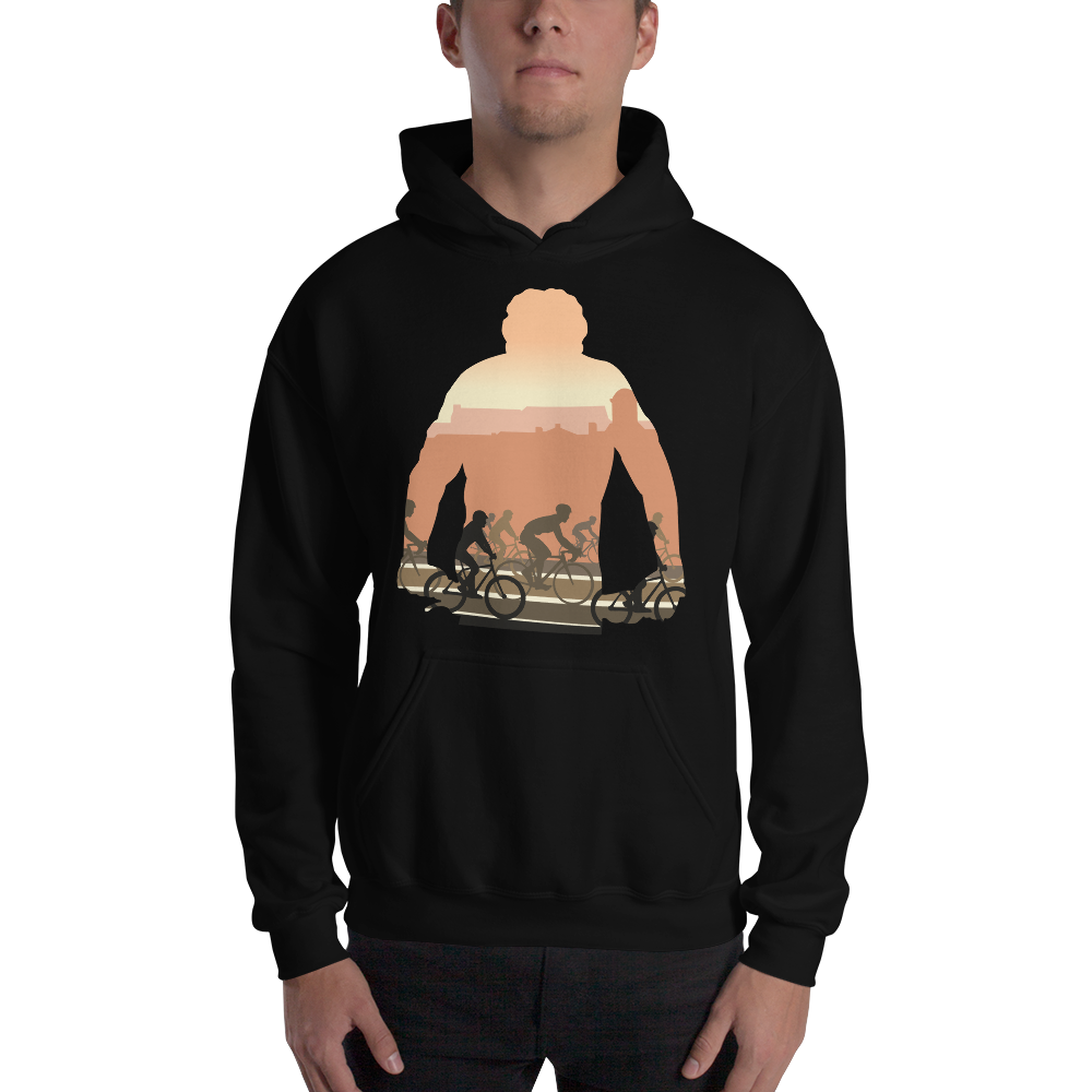 Flamme Rouge Silhouette Unisex Hoodie