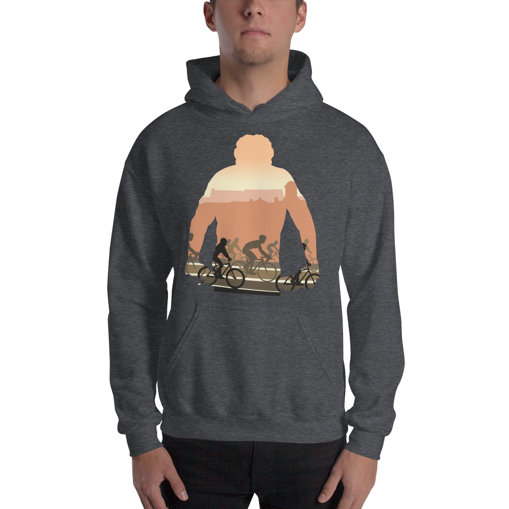 Flamme Rouge Silhouette Unisex Hoodie