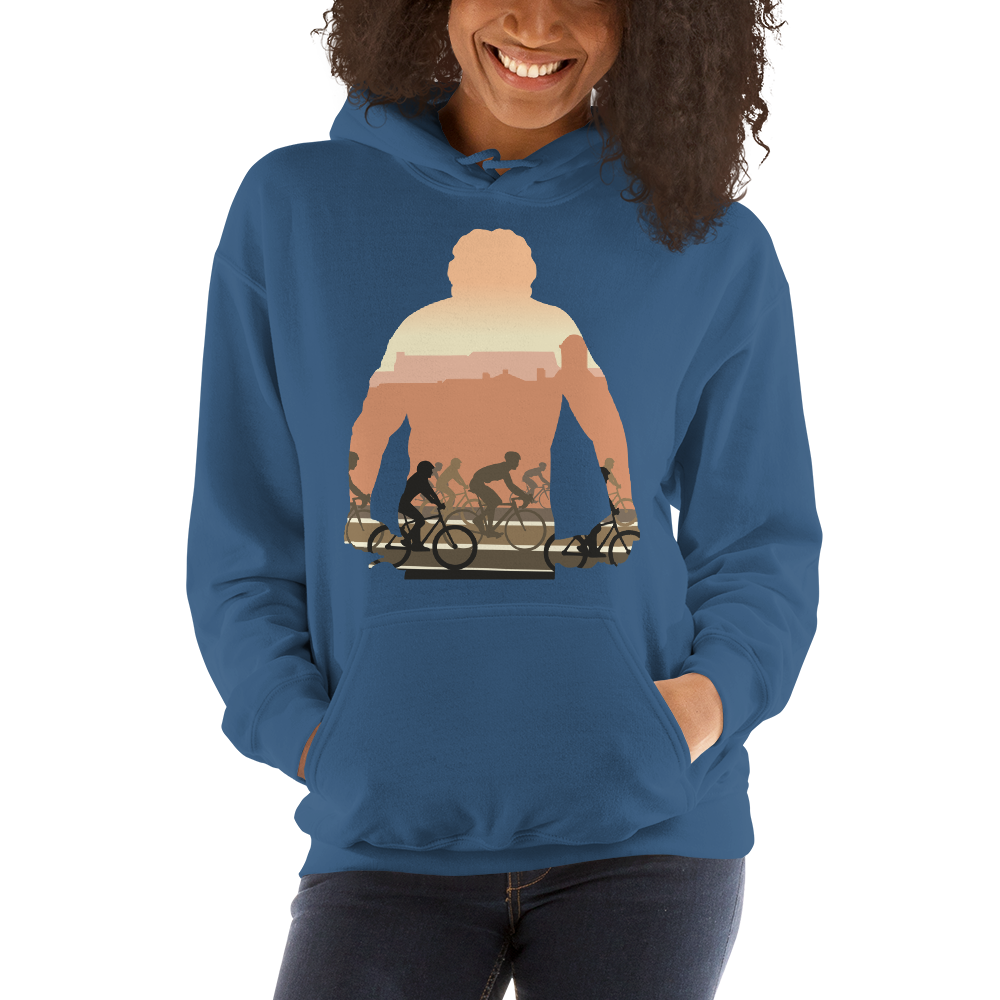 Flamme Rouge Silhouette Unisex Hoodie