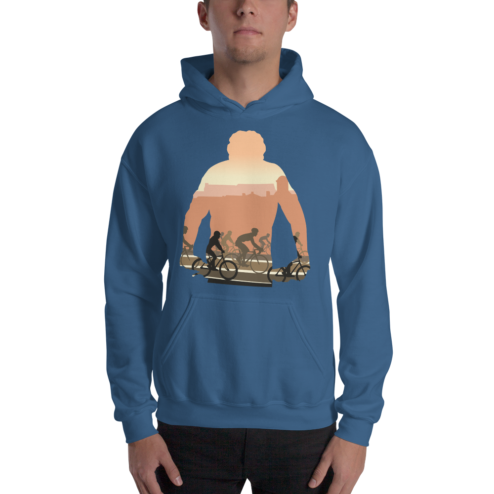 Flamme Rouge Silhouette Unisex Hoodie