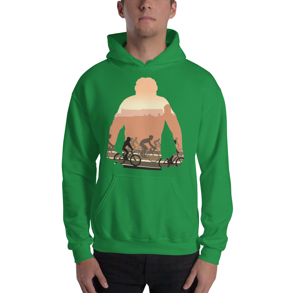 Flamme Rouge Silhouette Unisex Hoodie