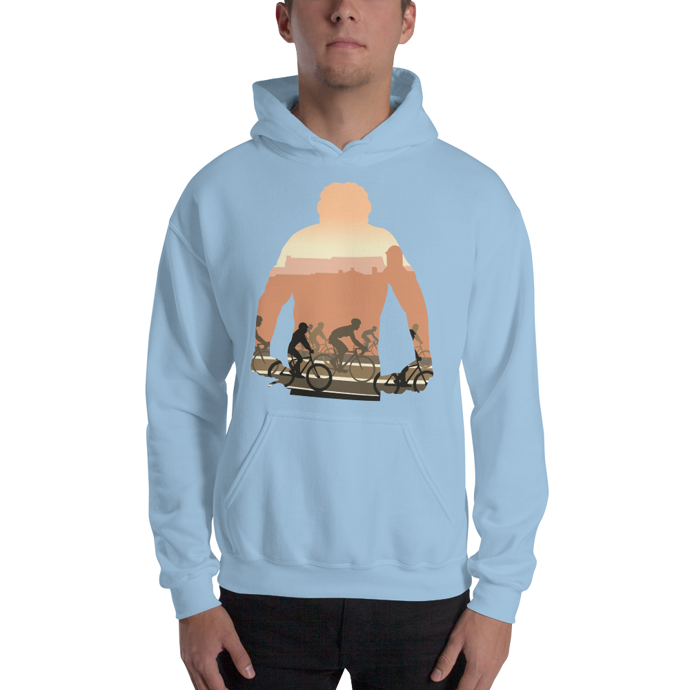 Flamme Rouge Silhouette Unisex Hoodie