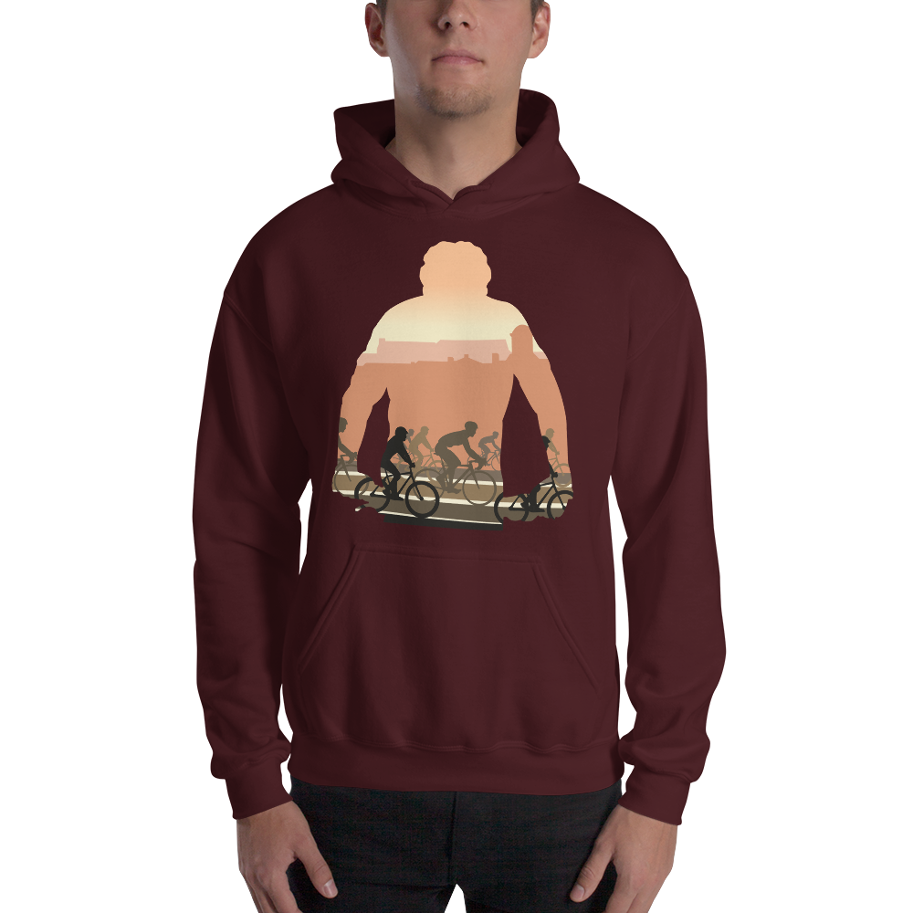 Flamme Rouge Silhouette Unisex Hoodie